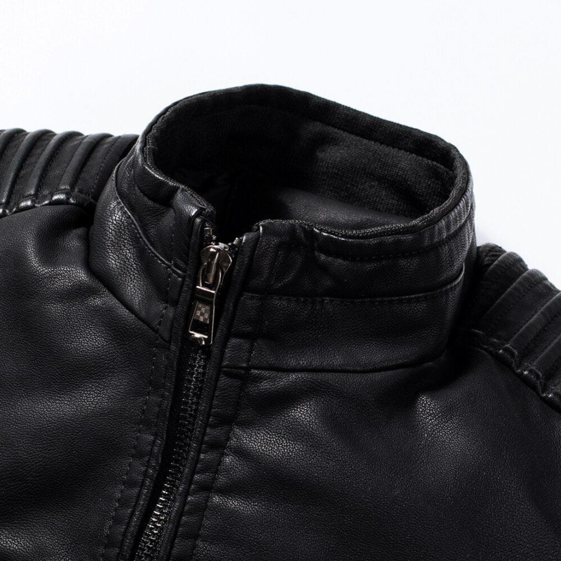 Brenton Lux Vintage Slim Leather Jacket