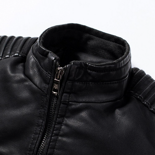 Brenton Lux Vintage Slim Leather Jacket