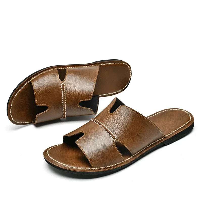 Brenton Luxury Leather Sandals
